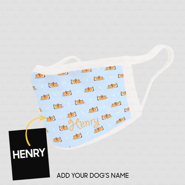 Personalized Dog Gift Idea - Cute Dogs 14 For Dog Lovers - Cloth Mask